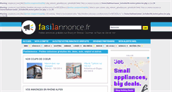 Desktop Screenshot of ain.fasilannonce.fr