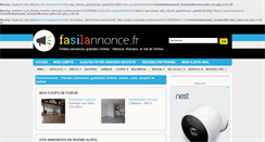 Desktop Screenshot of drome.fasilannonce.fr
